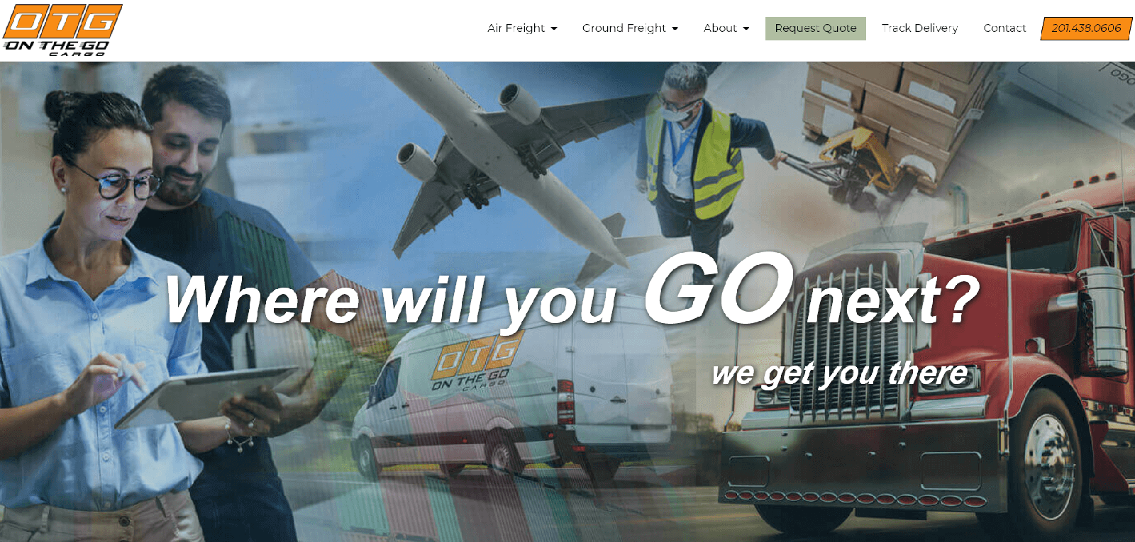 Local, Domestic & Worldwide Freight Services | On The Go Cargo